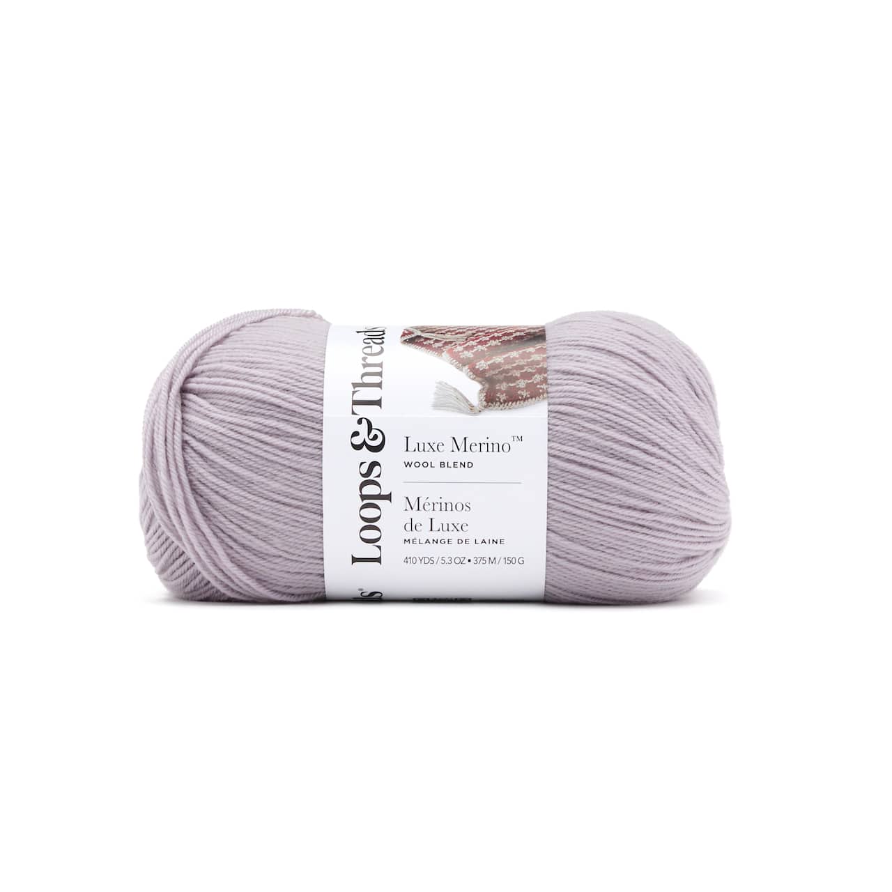 15 Pack: Luxe Merino™ Solid Yarn by Loops & Threads®
